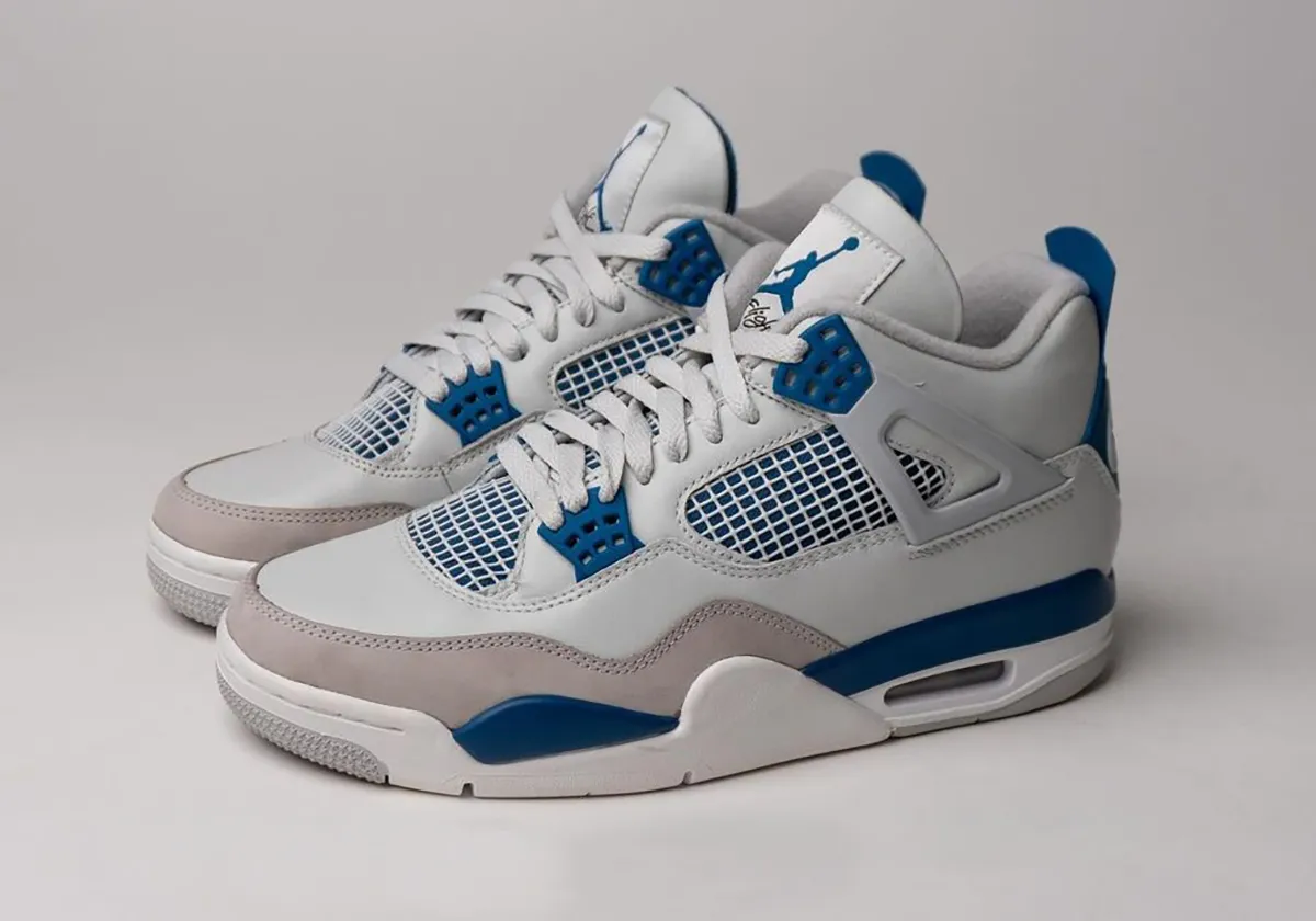 حذاء نايك جوردن Nike Jordan 4 Military Blue رجالي و نسائي